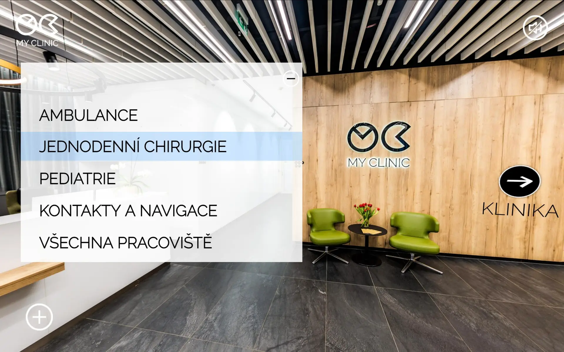 MyClinic - recepce